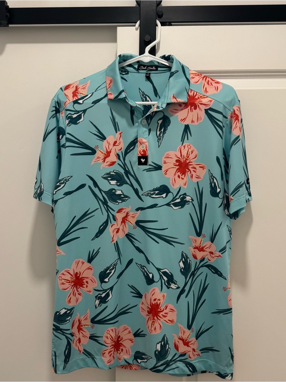 Bad Birdie Golf Polo | Tropical print